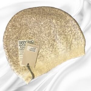 NWT Barefoot Dreams Cozy Chic Lite Confetti Beanie Cream/ Taupe